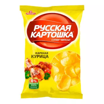 Чипсы Русская картошка 80г курица
