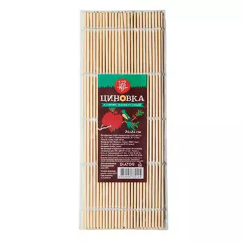 Циновка ай лав эйша бамбуковая 24*24 см