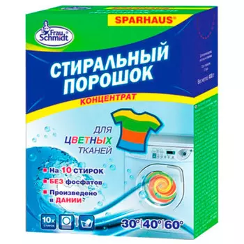 Cтиральный порошок Frau Schmidt спархаус 400г д/цветных тканей концентрат
