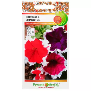 Цветы петуния пикоти 20шт р/о