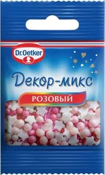 Декор-микс доктор бейкерс 10 г розовый