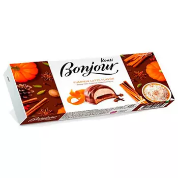 Десерт бонжур 232 г тыквенный латте конти