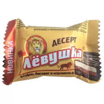 Десерт Левушка 250г суфле бисквит карамель славянка