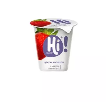 Десерт растительный hi 125 г клубничный