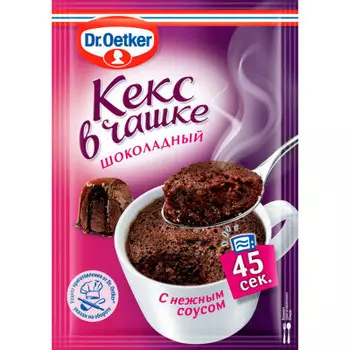 Десерт шоколадный Кекс в чашке Dr.Oetker 55г