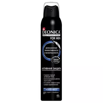 Дезодорант деоника мен 75 мл спрей активная защита