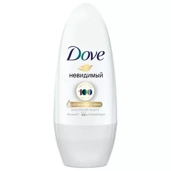 Дезодорант Dove 50мл шарик невидимый