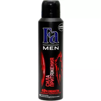 Дезодорант Fa men 150мл спрей сила притяжения