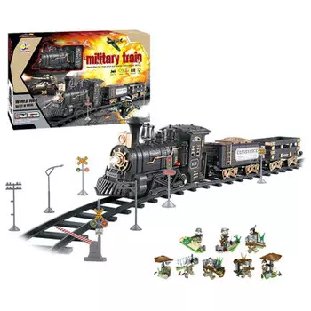 Дорога железная там-там свет/звук на батарейках 48.5 х7х27 см 6668-11