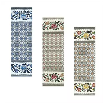 Дорожка на стол 45*145см МультиДом вышивка крестиком тп71-102