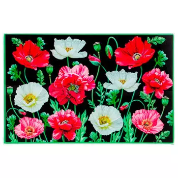 Доска разделочная 20*30*0.4 см агнесс маки 357-186