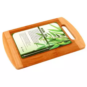 Доска разделочная 30*18*0.8 см бамбук 897-002