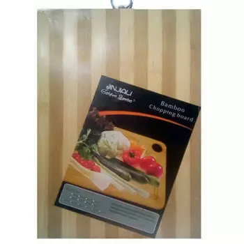 Доска разделочная 32*22*1.6 см кольцо для подвеса 382 (537)