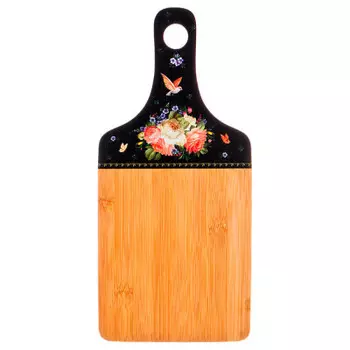 Доска разделочная 35*16*0.9 см агнесс роскошный сад 897-083