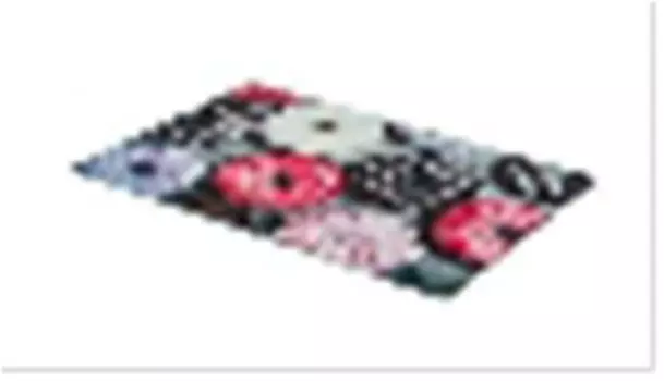 Доска разделочная арти-м 20*30*0.4 см стекло 357-138