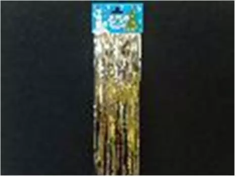 Дождик 2-х слойный 100мм 1,5м серебристый д-312