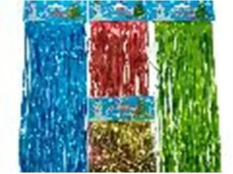 Дождик цветной 2-х слойный 1,5м д-311