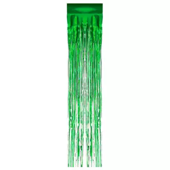 Дождик цветной 4-х слойный 100мм* 0,6м зеленый д-307