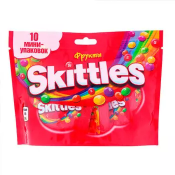 Драже Skittles фрукты в сахарной глазури Wrigley`s 120г