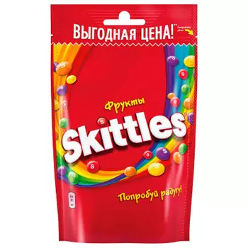 Драже скиттлс 70 г фрукты в сахарной глазури ригли