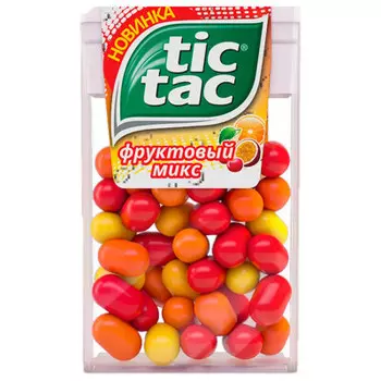 Драже TicTac 16г фруктовый микс