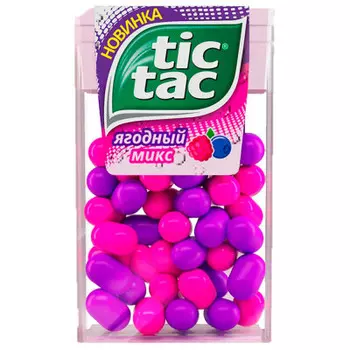 Драже TicTac 16г ягодный микс
