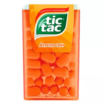 Драже тик так 16г апельсин