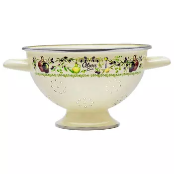 Дуршлаг 2,5л Метрот олива эмаль