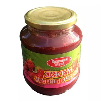 Джем красивая меча 856 г земляничный ст/б твист