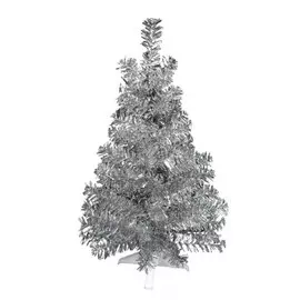 Ель 30 см морозко настольная серебро 0703 сер