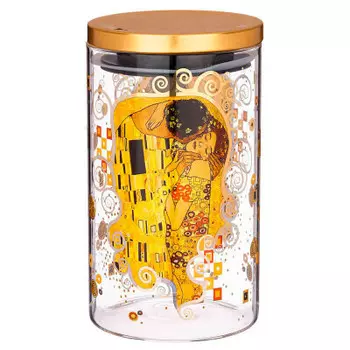 Емкость для сыпучих 1200 мл агнесс поцелуй боросиликатное стекло