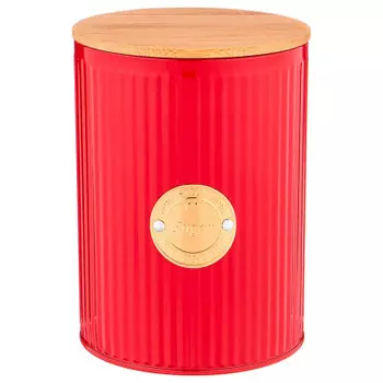 Емкость для сыпучих продуктов 11*15см Agness тюдор сахар красный 790-221