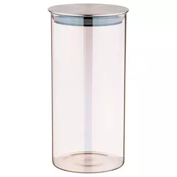 Емкость для сыпучих продуктов 1350мл Agness Smoky 889-106