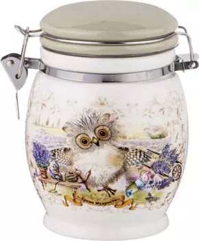 Емкость для сыпучих продуктов 750 мл 11, 5*11, 5*15 см агнесс дерево мудрости 358-1858