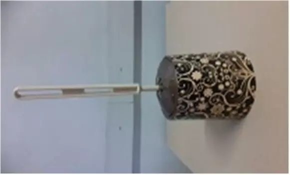 Ерш для унитаза элегант темный