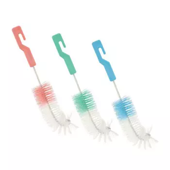 Ершик курносики для бутылочек изогнутый 19545 l