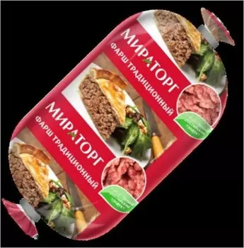 Фарш из свинины мираторг 500 г традиционный