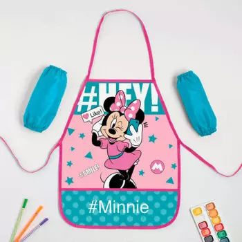 Фартук для труда дисней минни маус 49 х39 см с нарукавниками 4857987