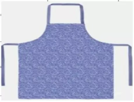 Фартук рогожка 65 х85 см венге морозная сказка 29166-1