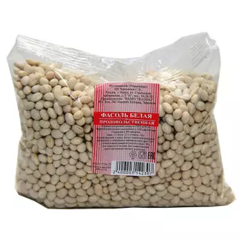 Фасоль Европа продовольственная белая 450г