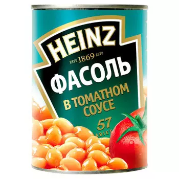 Фасоль Heinz 415г в томатном соусе