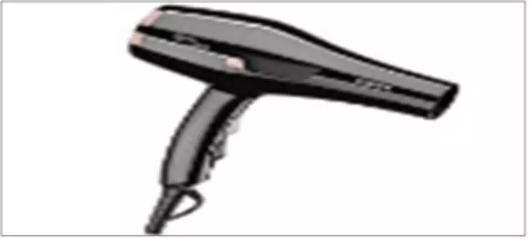 Фен Centek CT-2256 черный