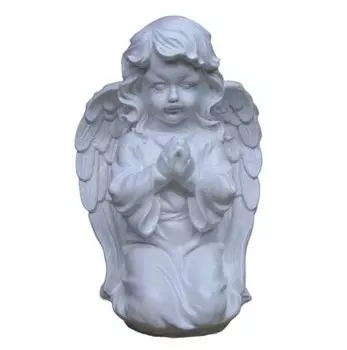 Фигура ангел молящийся 34 см гипс
