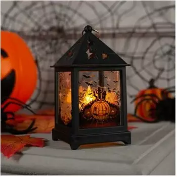 Фигура светодиодная фонарик с тыквами 12 x6x6см 6913856