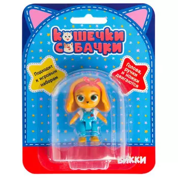 Фигурка кошечки-собачки викки 5.5 см пластиковая