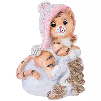 Фигурка тигренок 6*6*8 см 162-908