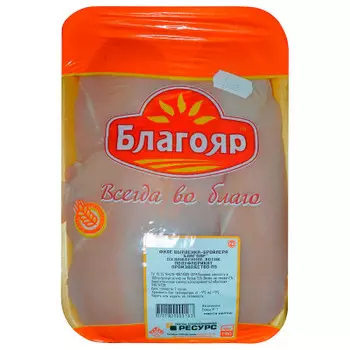 Филе цыпленка-бройлера охл благояр