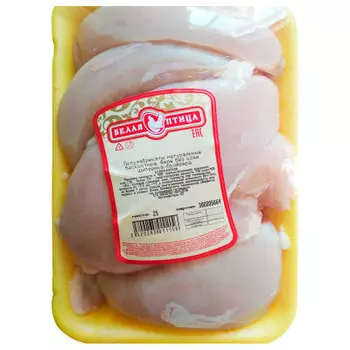 Филе цыпленка бройлера охл на лотке белая птица