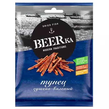 Филе Тунца Beerka 70 г соломка