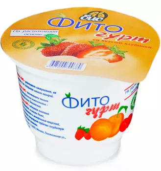 Фитойогурт с клубникой 200 г бис